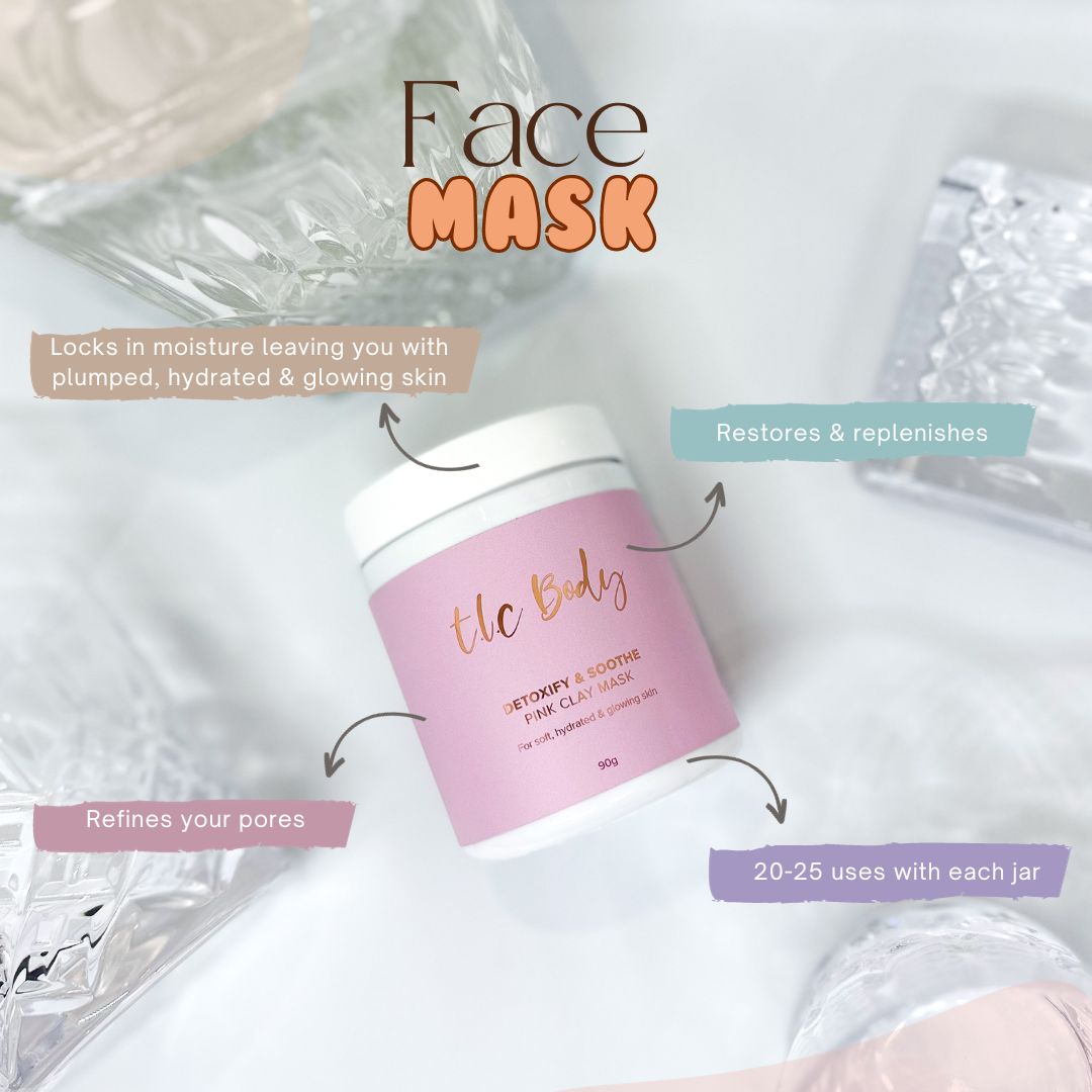 Gentle Detoxifying Pink Clay Mask